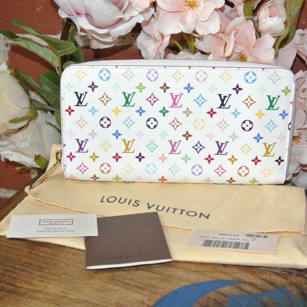 LOUIS VUITTON MULTICOLORE MONOGRAM ZIPPY WALLET